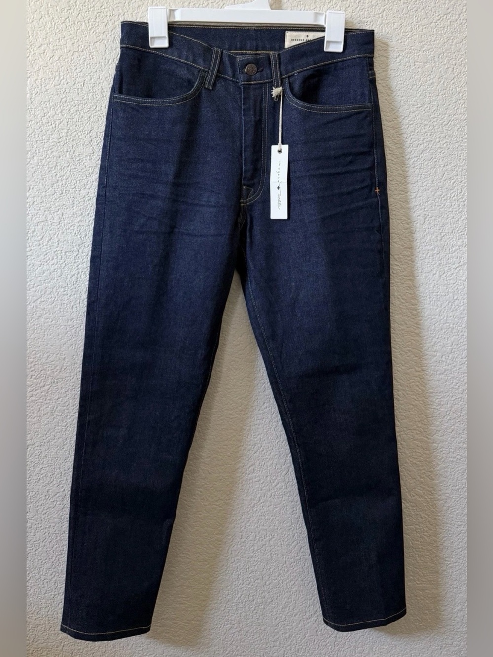 Imogene + Willie 29 Josette Water Dip Jeans High Rise Skinny Dark Blue MSRP $215